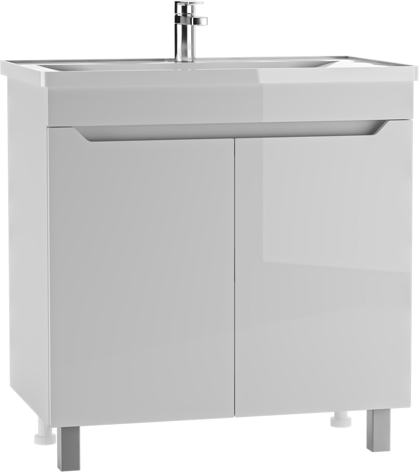 Тумба под умывальник "РИВО 80" (Rivo) Мечта без ящика АЙСБЕРГ