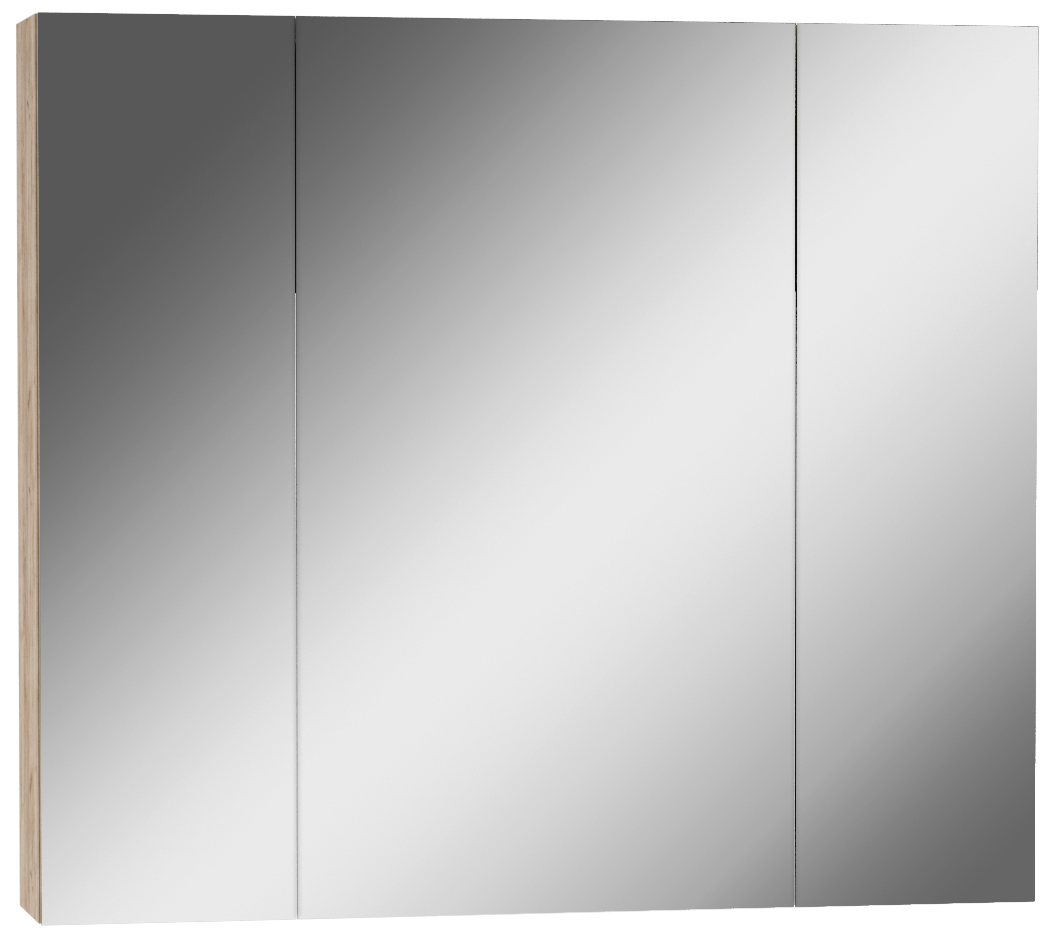 Шкаф-зеркало Bruno 80 левый/правый Домино*