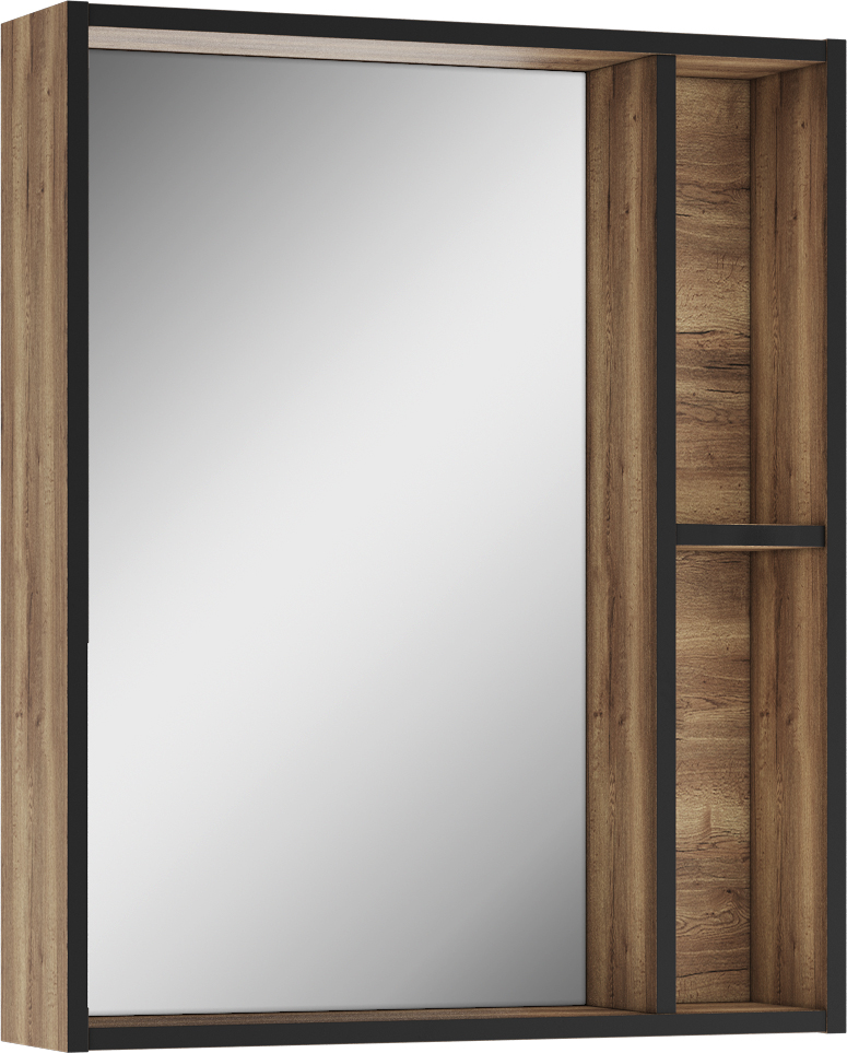 Шкаф-зеркало Альфа 60 (Alfa) левый/правый Домино