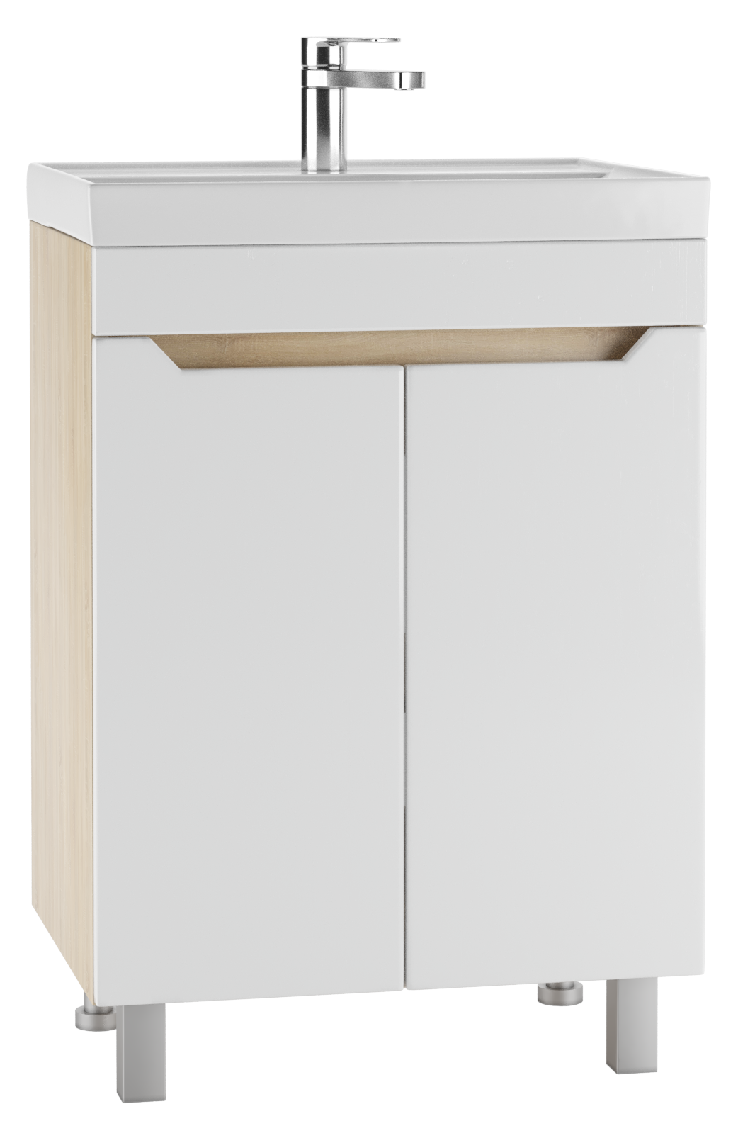 Тумба Айсберг Мечта 60, Дуб сонома (напольная)