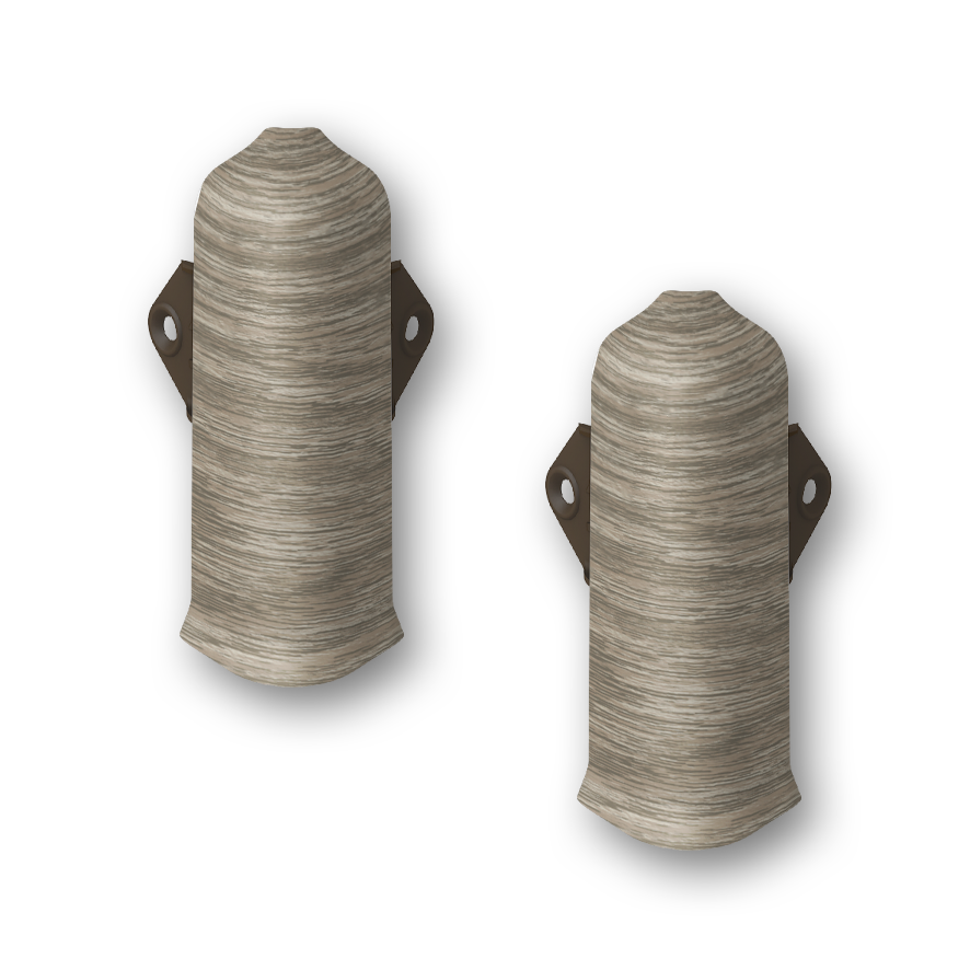 Наружный угол Лексида 80мм - 253 Ясень серый