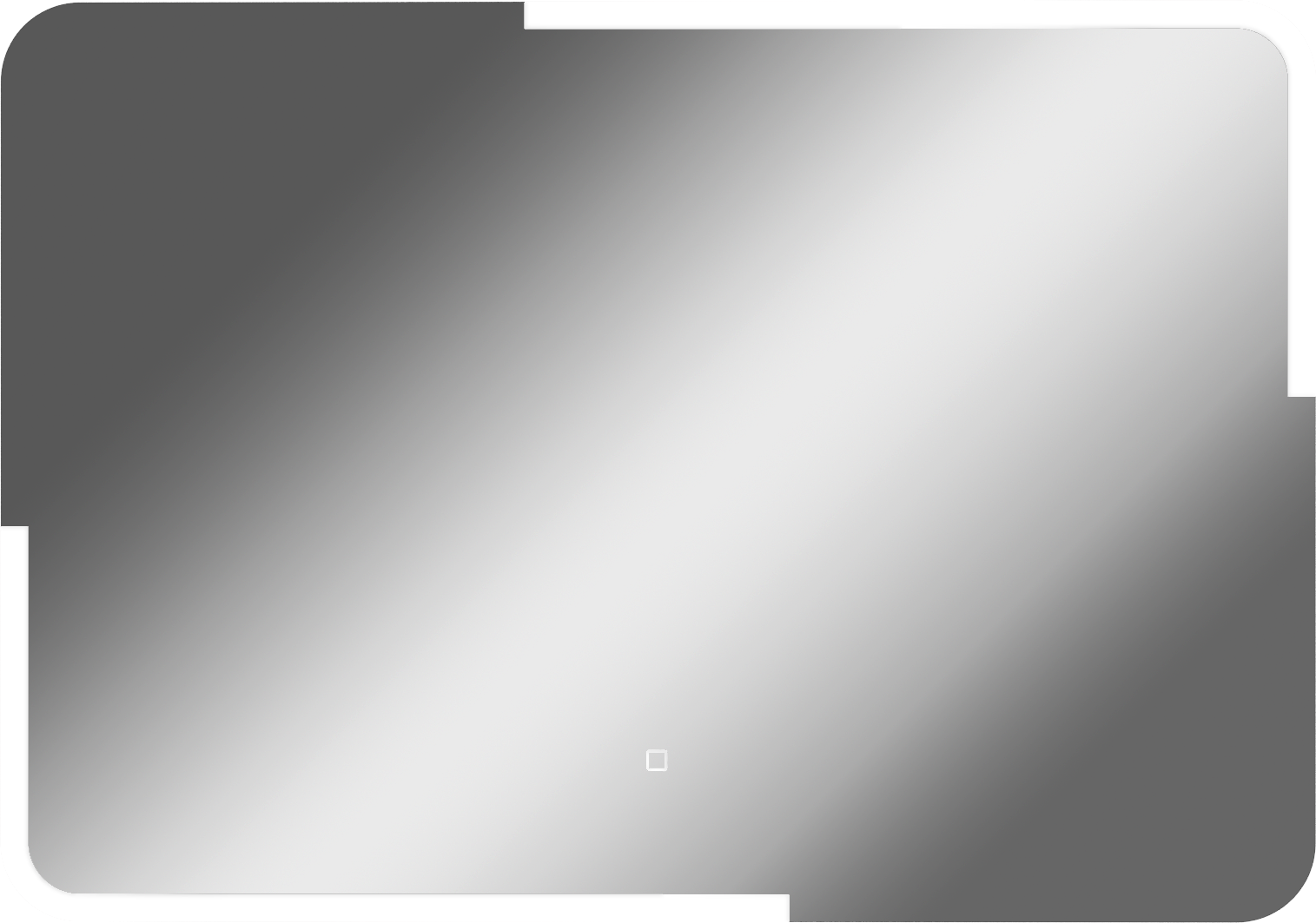 Зеркало Стокгольм 1000х700 с подсветкой Sansa*