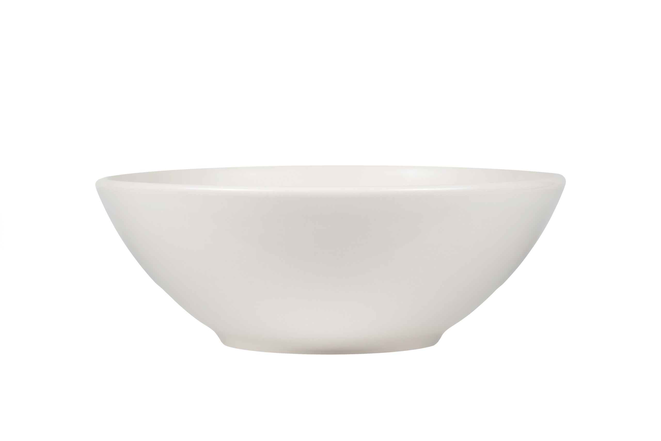 Салатник 19 см Премиум Белый глянец 2