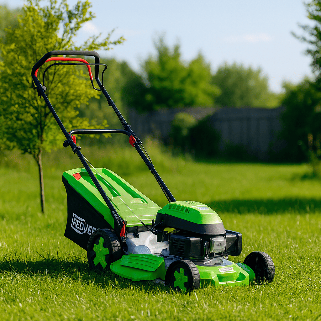 Tsvetok_v_kashpo_Gazonokosilka_benzinovaya_RedVerg_RD-GLM46S