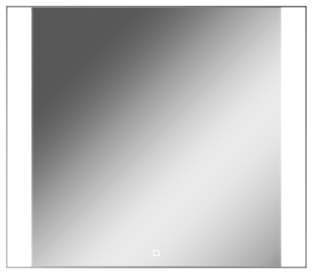 Зеркало Next 80 alum с подсветкой Sansa*