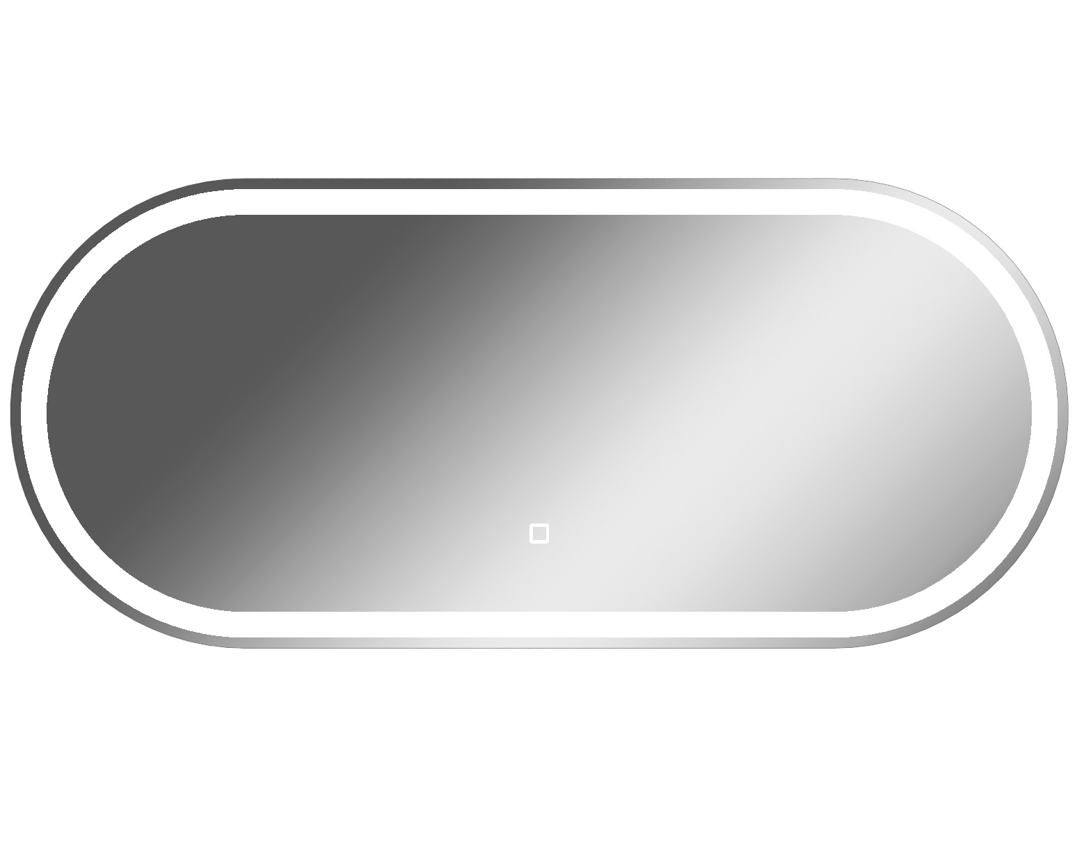 Зеркало Дили 900х400 с подсветкой Sansa*