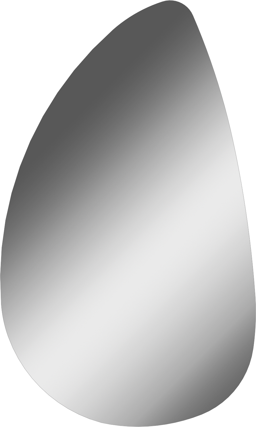 Зеркало Остин OR 1000х600 LED Sansa (Маджуро)