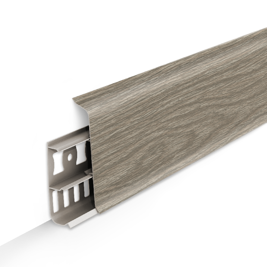 Плинтус Лексида 80мм - 253 Ясень серый