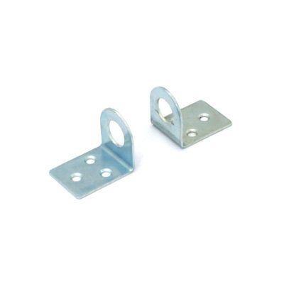 Проушина для нав. замков угловая 30х70 цинк (2 шт)