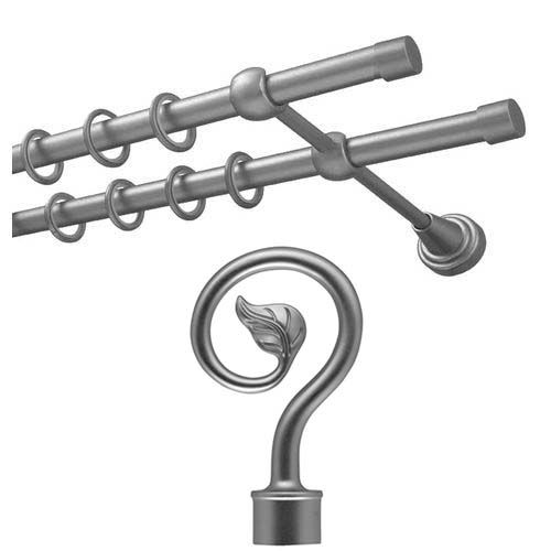 сер матовый