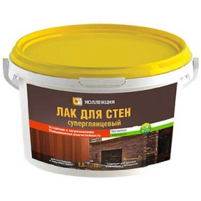 Лак для стен КОЛЛЕКЦИЯ 2,5кг