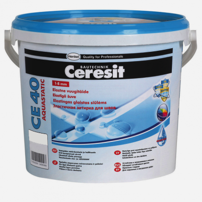 ЦЕРЕЗИТ CЕ А 40 Затирка эл.водоот.пгриб 2кг серая