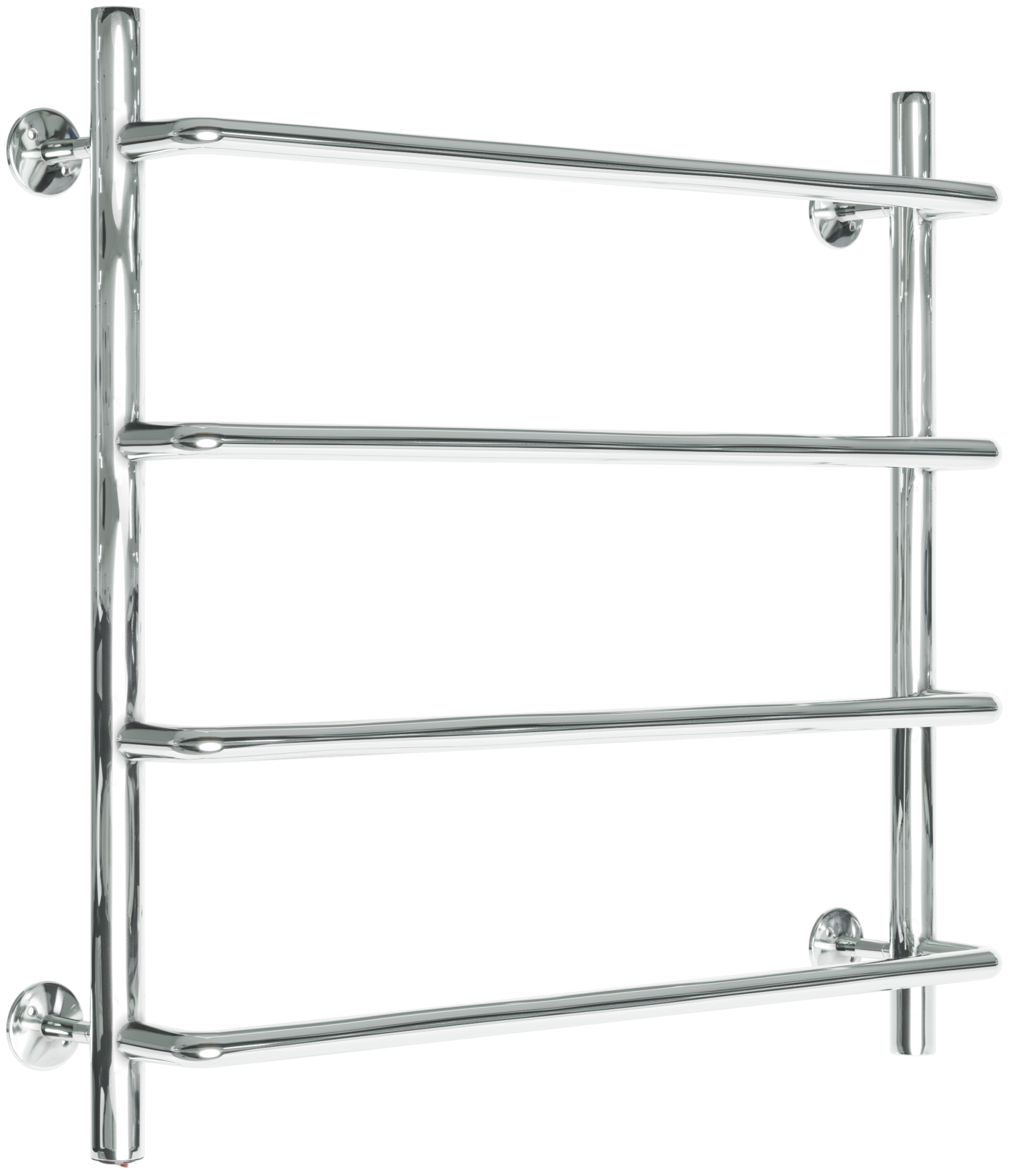 Полотенцесушитель ЭЛЕКТРИЧЕСКИЙ лесенка Волна 500х500 3/4" нерж. 4 полки (TERMAX) TEL15050-1