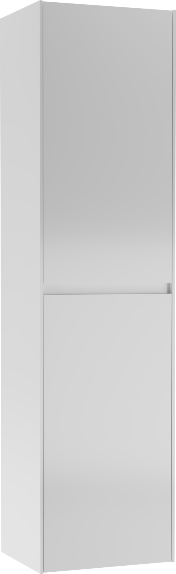 Пенал подвесной 40 Верона (Verona) без ящика Белый левый/правый Домино