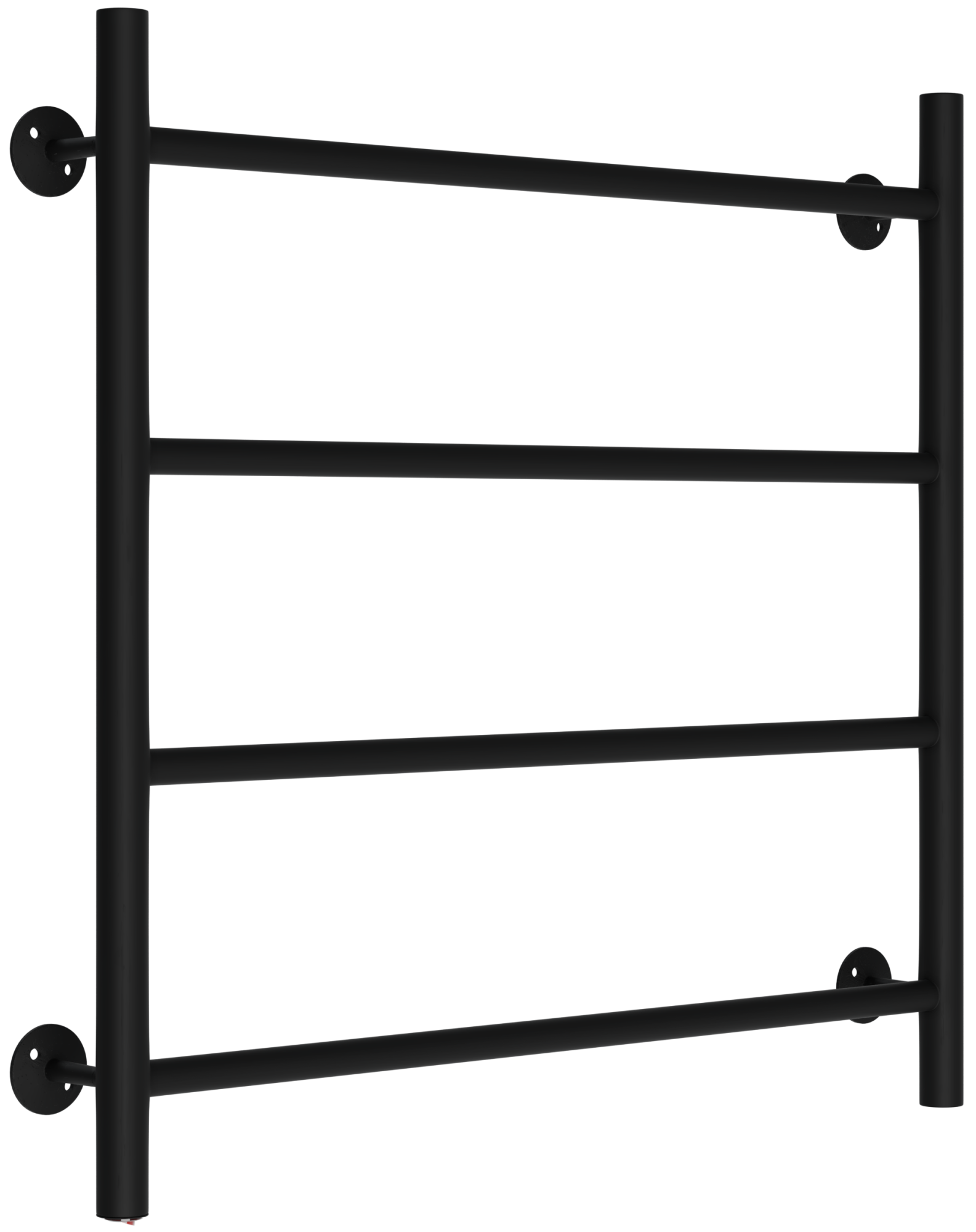 Полот/суш ЭЛЕКТРИЧЕСКИЙ ЧЕРНЫЙ лесенка  500х500 3/4" сталь 4 полки (TERMAX) TEL05050-5