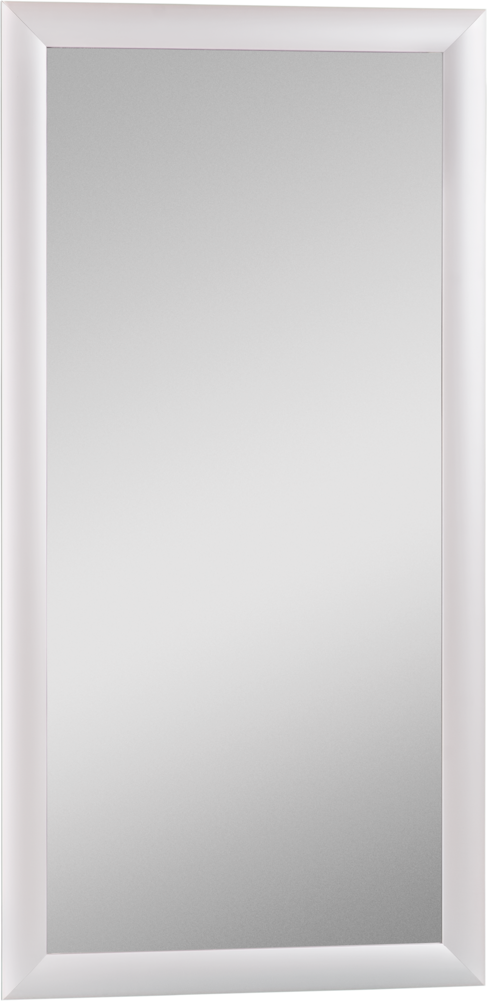 Зеркало МДФ профиль 1200х600 Алюминий Sansa