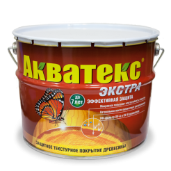 Пропитка по дереву полисандр Акватекс экстра (10л)